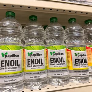 Enoil Papillon Olio di Vaselina F.U. 1 Litro – Paraffina Liquida Pura per Uso Enologico, Alimentare e Tecnico