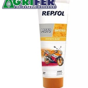 Repsol Moto 2T Olio Sintetico 125 ml – Lubrificante per Motori 2 Tempi ad Alte Prestazioni