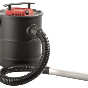 Aspiracenere Elettrico Excel 600W - Bidone Aspiratore da 12 Litri per Stufe a Pellet, Camini e Barbecue