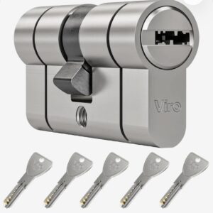 Cilindro Europeo Viro X6 Pro 35/55 NK 90 mm: sicurezza avanzata e massima protezione per porte blindate