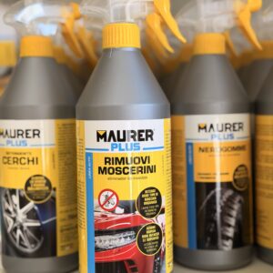 Rimuovi Moscerini MAURER Plus 750 ml – Detergente Professionale per Insetti, Sporco Stradale e Residui Organici Auto