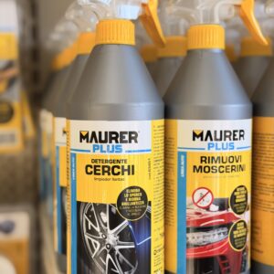 Detergente Pulizia Cerchi MAURER Plus 750 ml – Sgrassatore Professionale per Cerchioni Auto in Lega