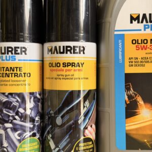 Olio Lubrificante Protettivo per Armi MAURER Spray 200 ml – Antiruggine, Lubrificante e Protettivo