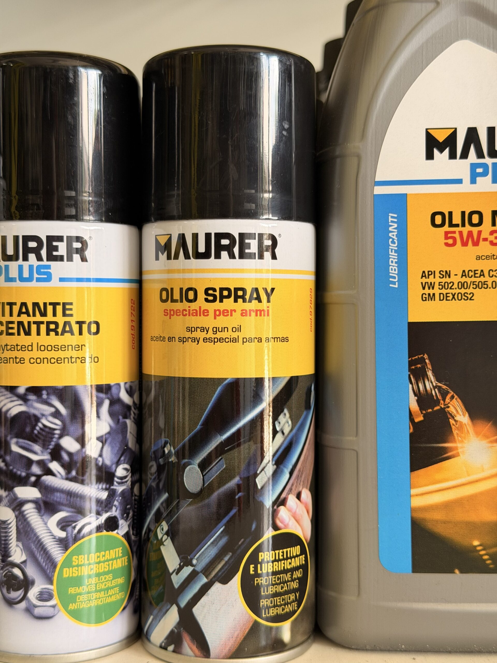 Olio Lubrificante Protettivo per Armi MAURER Spray 200 ml – Antiruggine, Lubrificante e Protettivo 1 Olio Lubrificante Protettivo per Armi MAURER Spray 200 ml – Antiruggine, Lubrificante e Protettivo