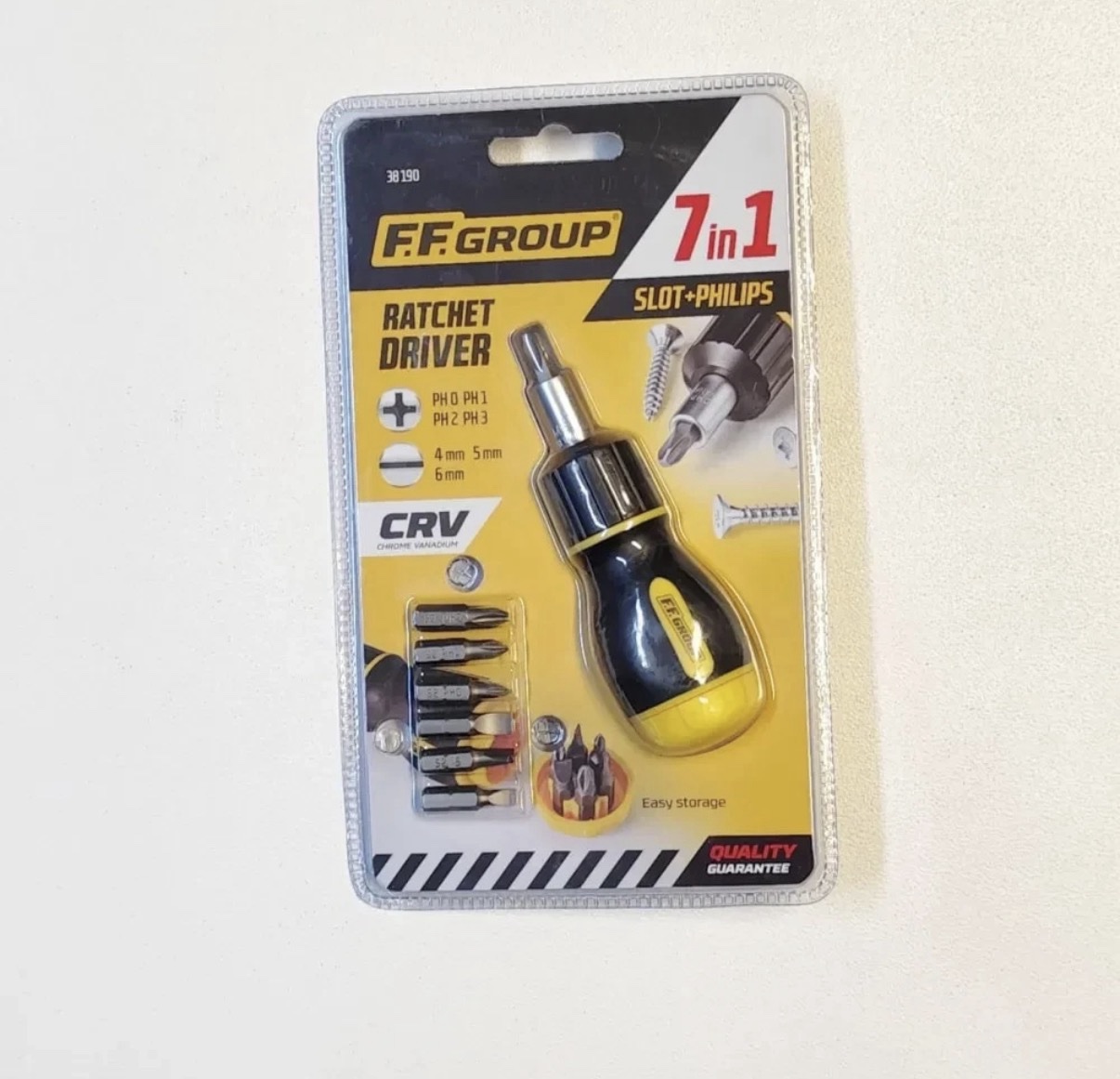 FF Group Cacciavite Nano con 7 Inserti – Compatto, Pratico e Sempre a Portata di Mano 2 FF Group Cacciavite Nano con 7 Inserti – Compatto, Pratico e Sempre a Portata di Mano - immagine 2