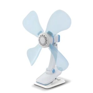 Home 1 Ventilatore a Pinza con Doppio Snodo Kiwi – Massima Praticità e Freschezza per Casa e Ufficio