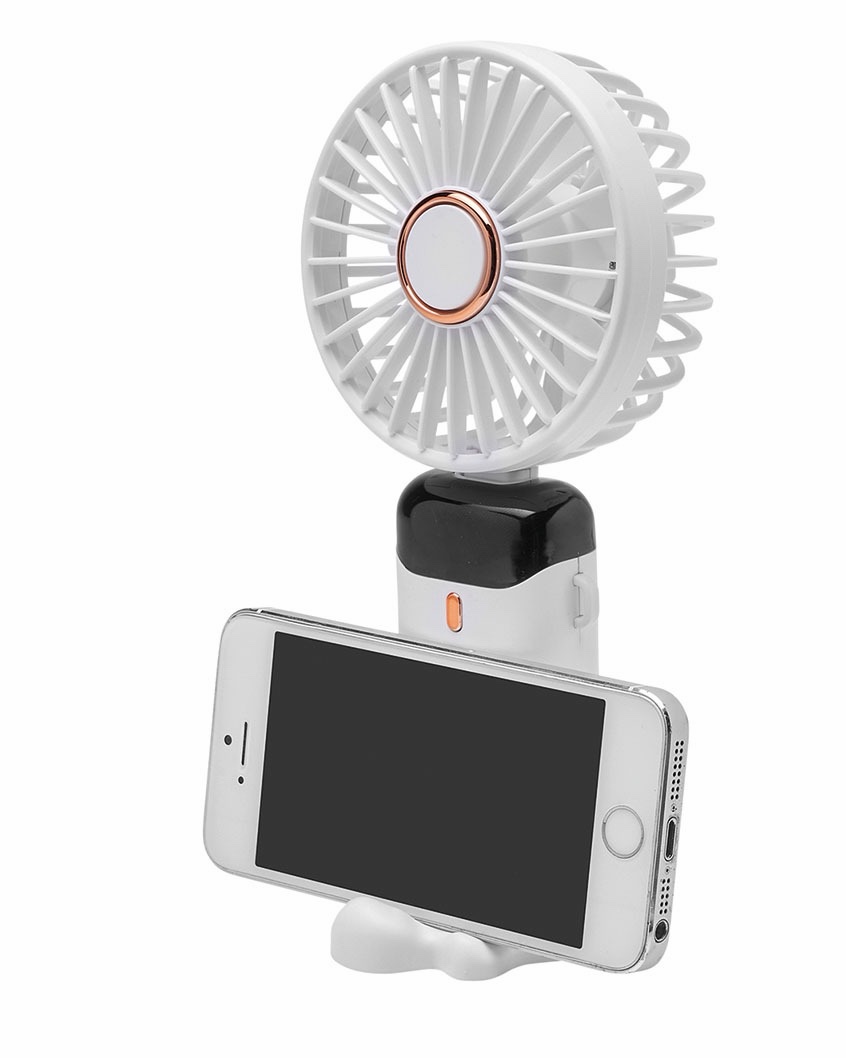 Mini Ventilatore Portatile Galium con Display LCD, 5 Velocità e Batteria Ricaricabile USB 1200 mAh MAURER 2 Mini Ventilatore Portatile Galium con Display LCD, 5 Velocità e Batteria Ricaricabile USB 1200 mAh MAURER - immagine 2
