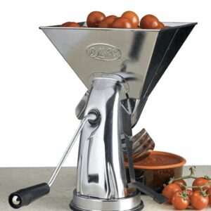 Spremipomodoro Manuale O.M.A.C.
Super Gulliver Art. 700 in Acciaio Inox con Ventosa